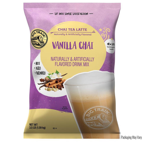 Big Train Chai Tea Latte Mix, 3.5 lb Bag - Vanilla Chai